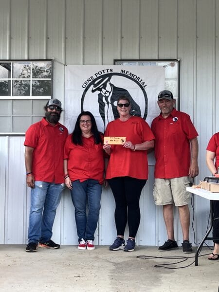 4Th Annual Gene Potts Memorial Steak Cookoff Results 33 Melissa Potts 10th Place Peach Ancillary