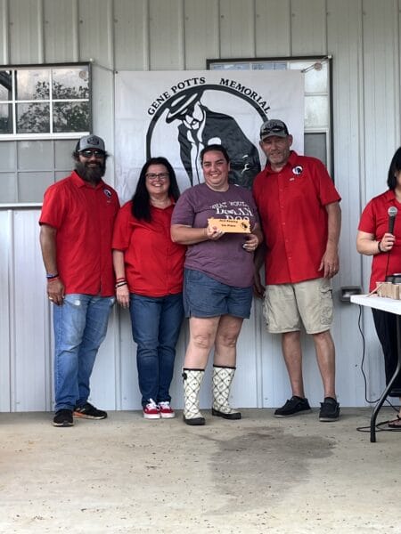 4Th Annual Gene Potts Memorial Steak Cookoff Results 28 Roberta Smith 5th Place Peach Ancillary