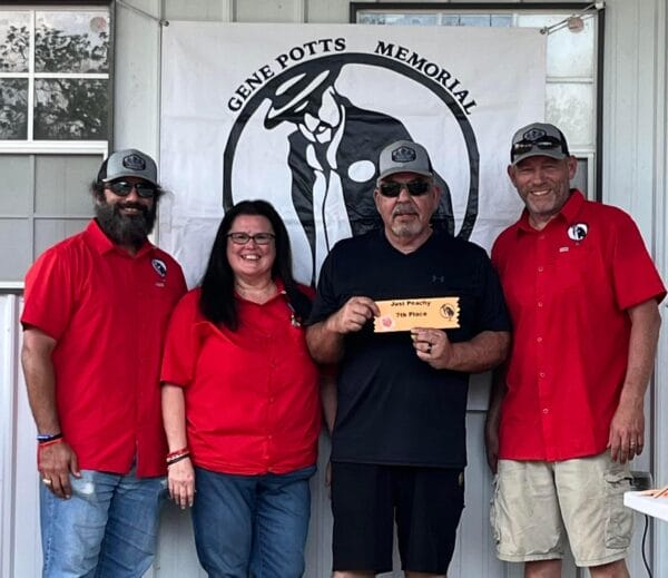 4Th Annual Gene Potts Memorial Steak Cookoff Results 30 Daryl Maune 7th Place Peach Ancillary