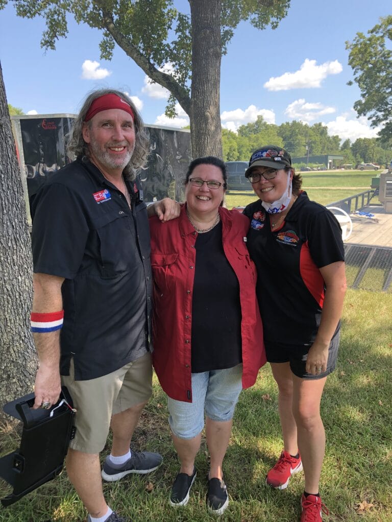 The Inception Of The Gene Potts Memorial Steak Cookoff: A Celebration Of Life And Friendship 12 Brett Gallaway, Carrie Potts, Shelly Gallaway