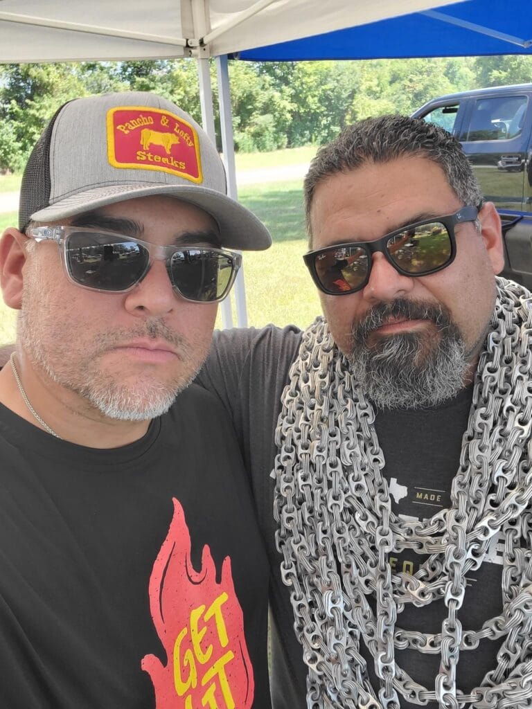 The Inception Of The Gene Potts Memorial Steak Cookoff: A Celebration Of Life And Friendship 10 Roland Pancho Escobedo and Joe Worn Castilloc