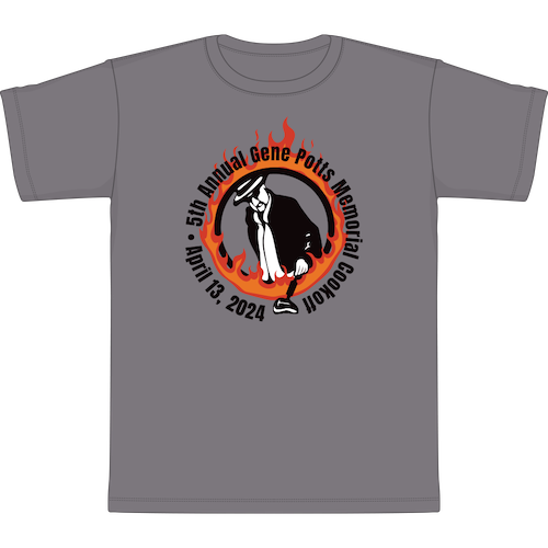 Shirt Logo on Grey Shirt